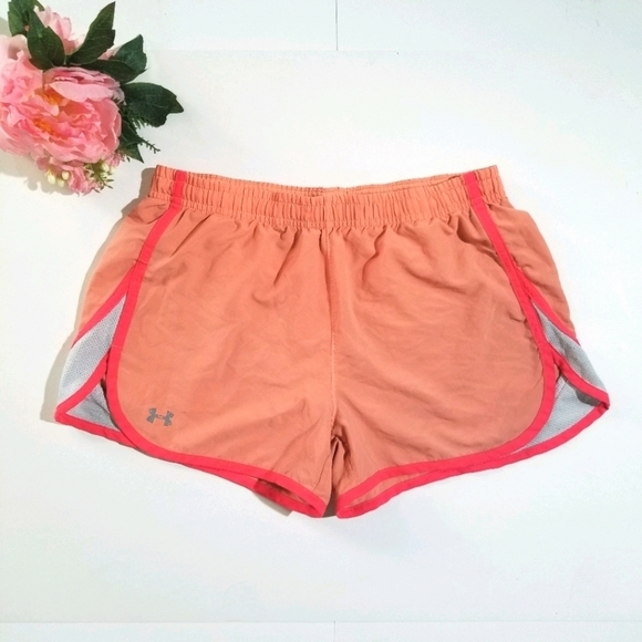 Under Armour Escape Running Shorts Coral S - Picture 1 of 11